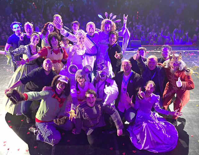Das gesamte Team der Cinderella Tour 2014/2015